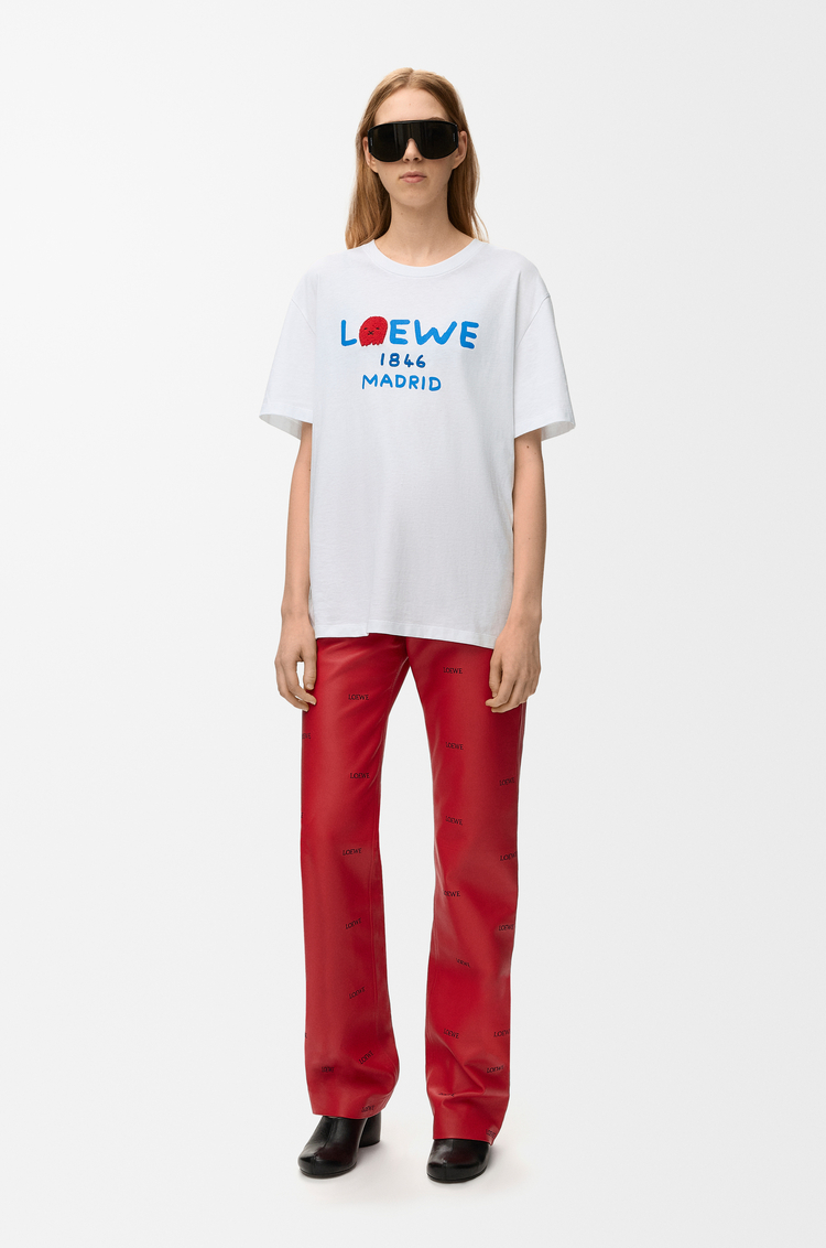 LOEWE リラックスフィット Tシャツ（コットン） ホワイト