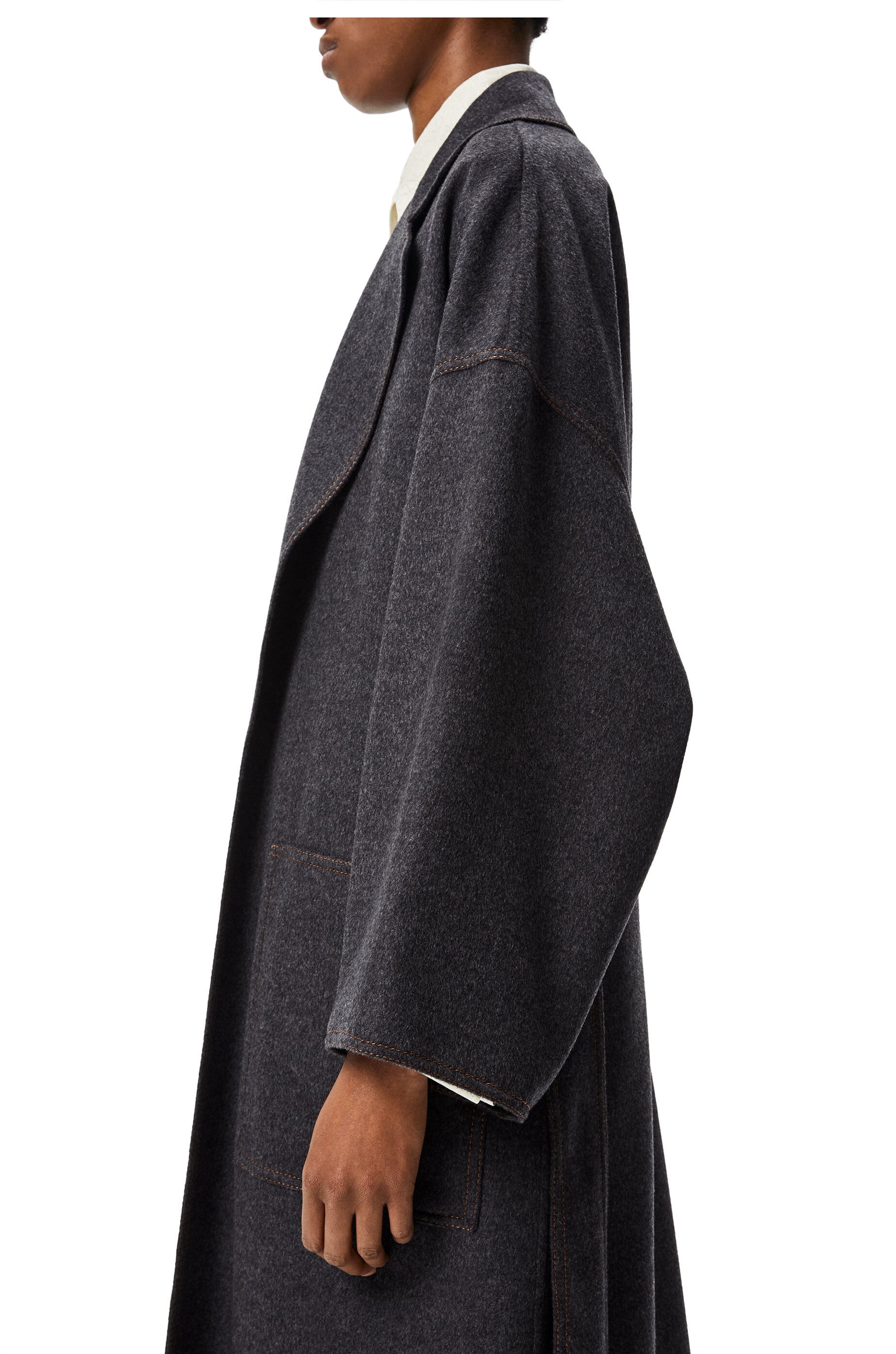 SALE／78%OFF】 LOEWE detachable-cape coat ケープコート ロエベ 