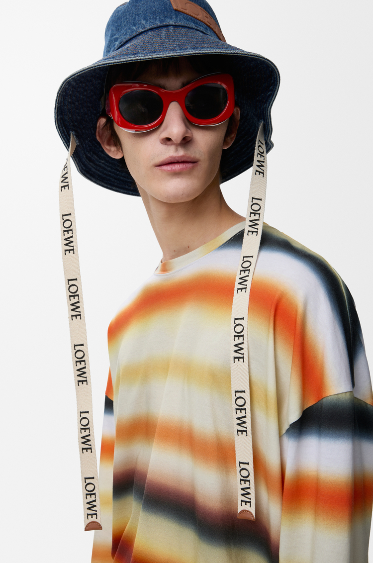 LOEWE Sierra 蝴蝶造型太阳镜 红色