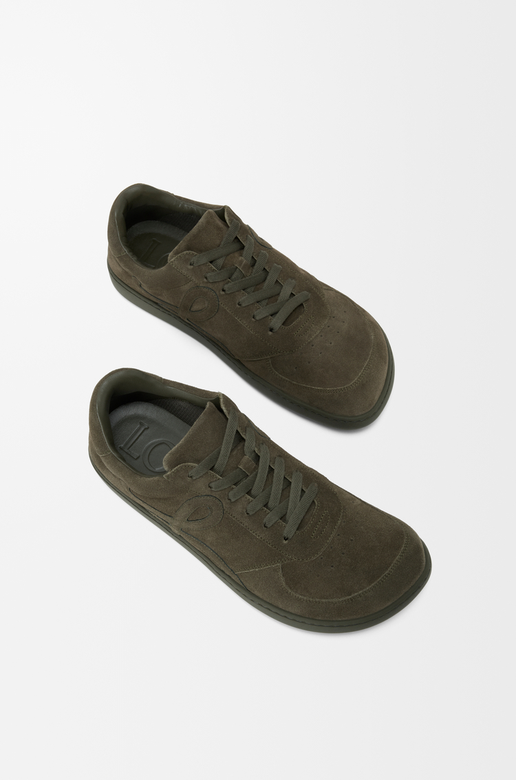 LOEWE Zapatilla Jambo en ante de piel de ternera Verde Oliva