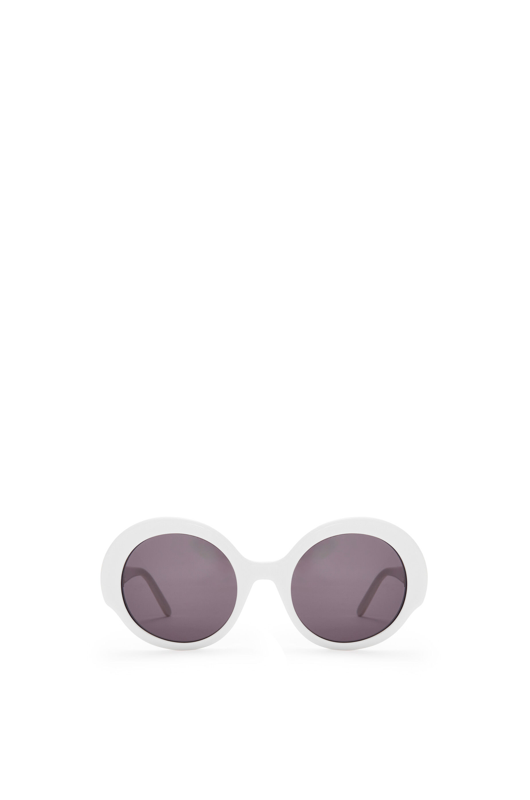 Round Slim sunglasses White Ivory LOEWE