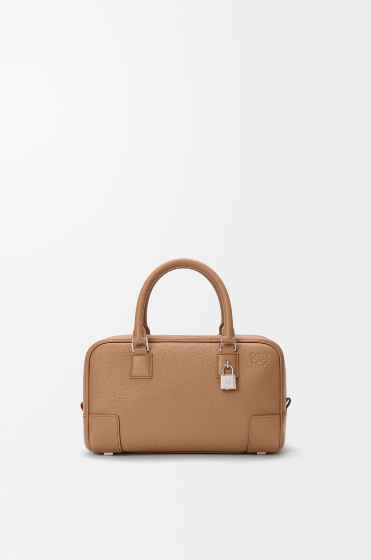 LOEWE Amazona 23 bag in soft grained calfskin Mocha