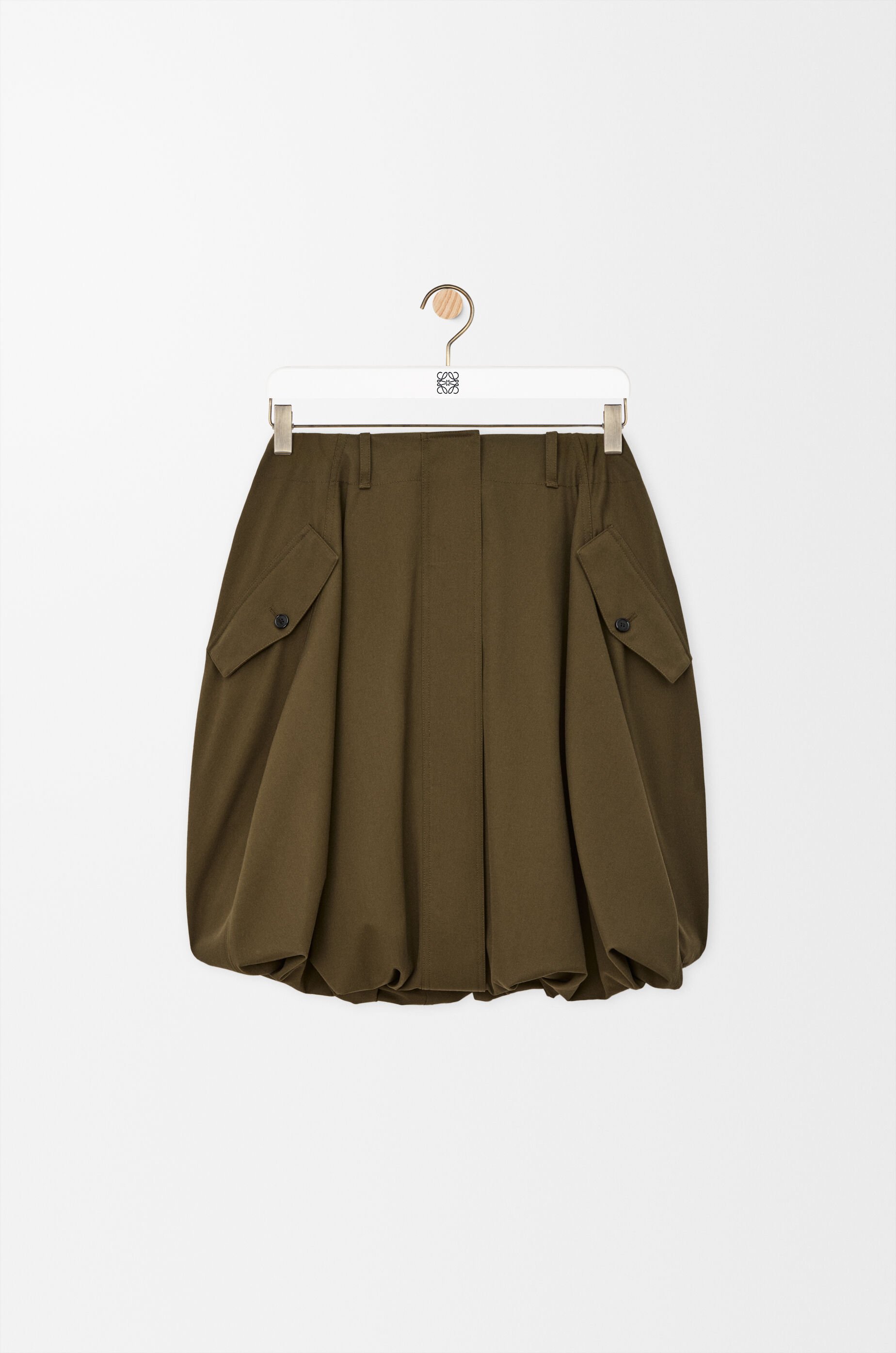 スカート（コットン&シルク） グリーン - LOEWE Japan official website