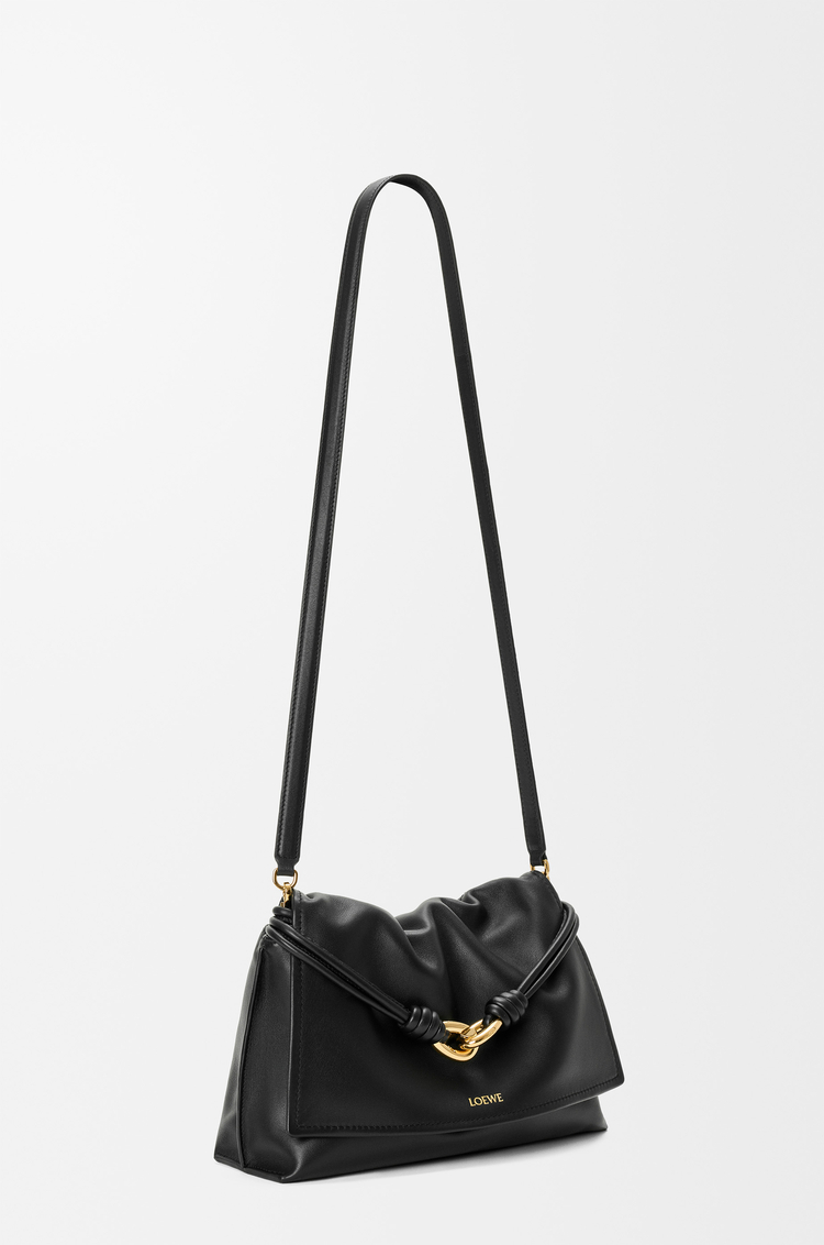 LOEWE Small Flamenco Flap bag in nappa calfskin Black