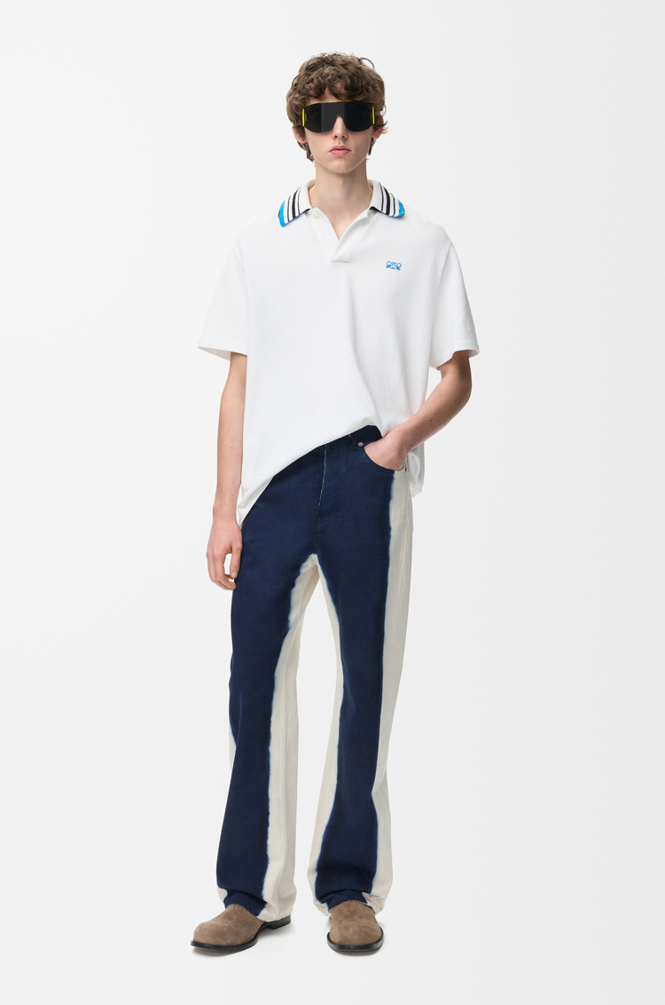 LOEWE Polo in cotton White