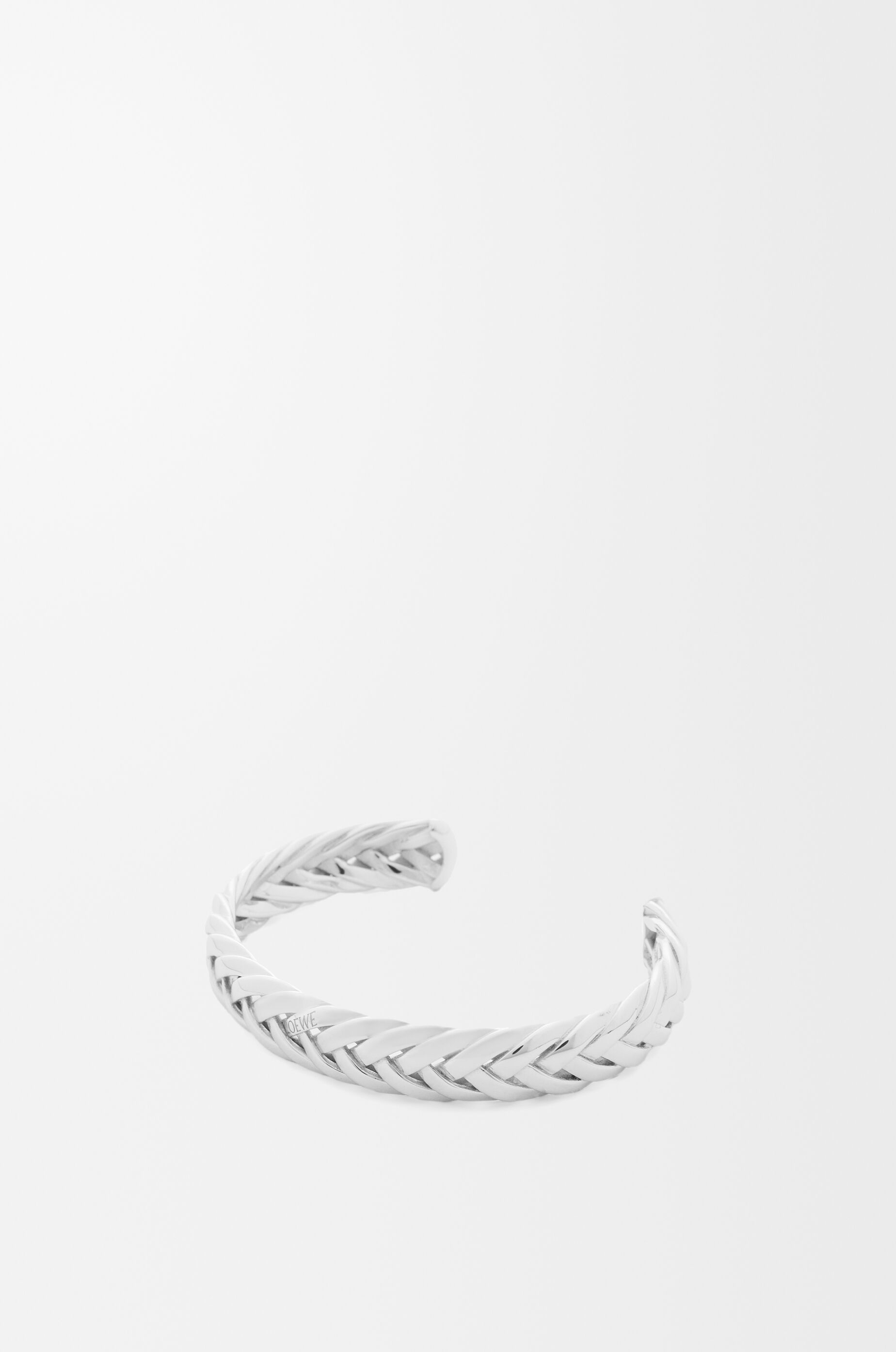 シン ブレイデッド カフ（スターリングシルバー） シルバー - LOEWE