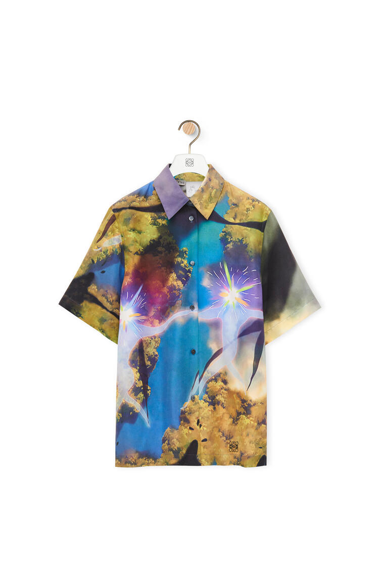 LOEWE Magical Sky shirt in silk Multicolor