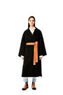LOEWE Oversize belted coat in cashmere Black pdp_rd
