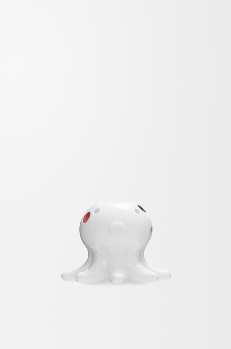 LOEWE Octopus dice Soft White/Multicolour