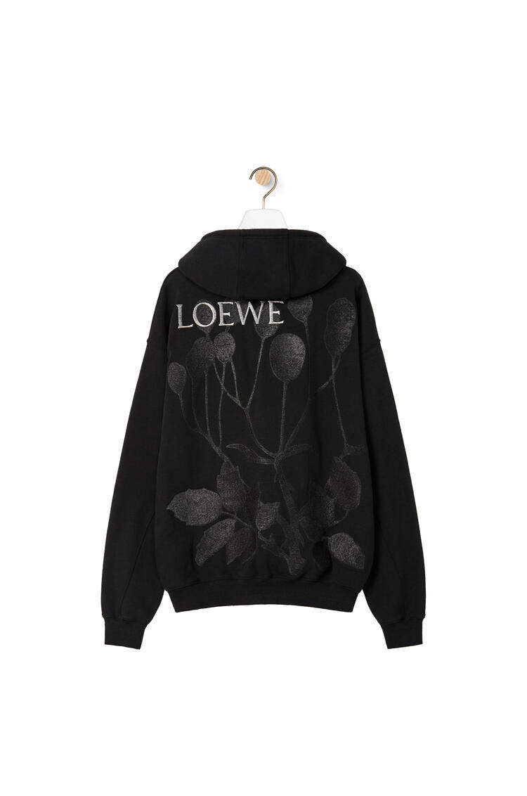 LOEWE Sudadera con capucha Herbarium LOEWE en algodón Negro pdp_rd