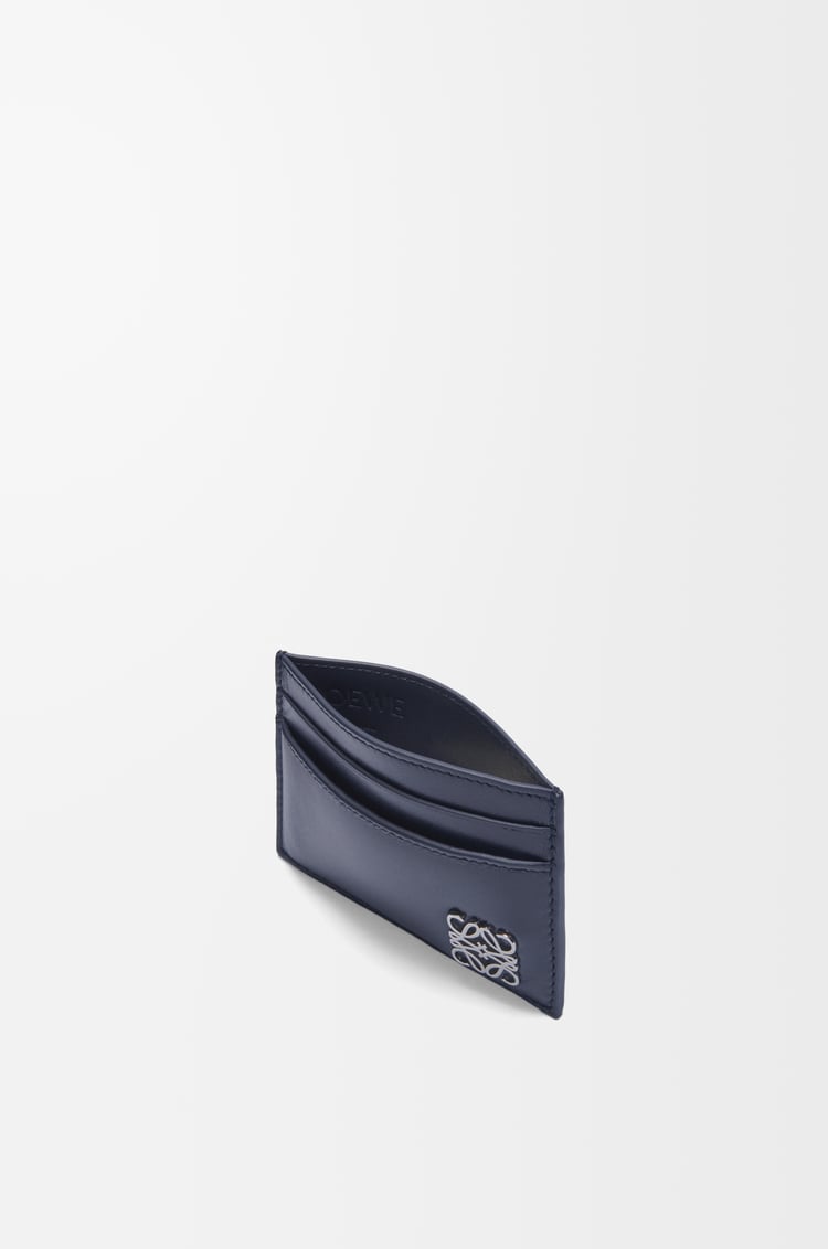 LOEWE Tarjetero Anagram Puffer en piel napa de ternera Azul Marino