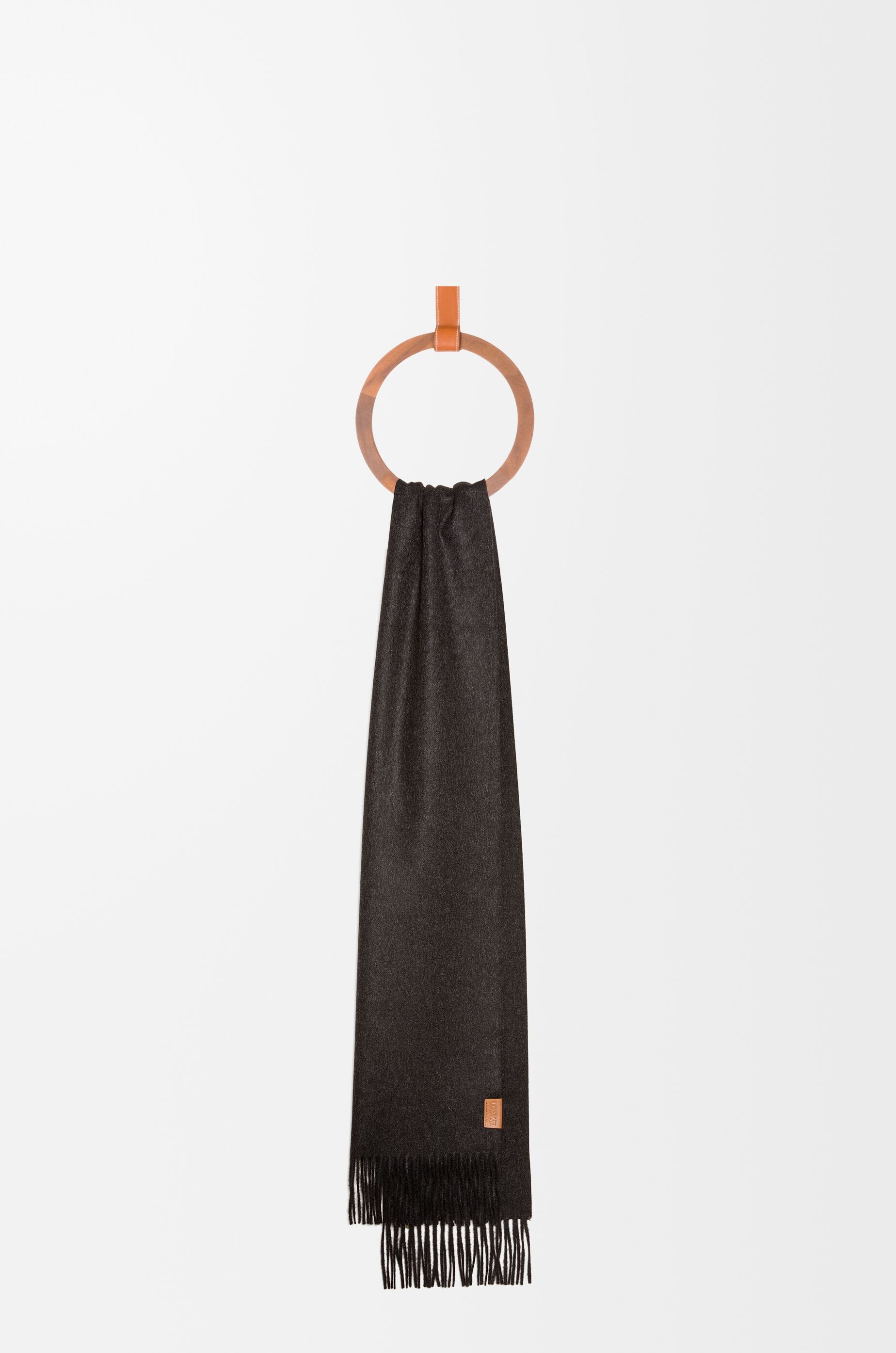 【中古】 スカーフ（カシミヤ） ブラック - LOEWE 小物