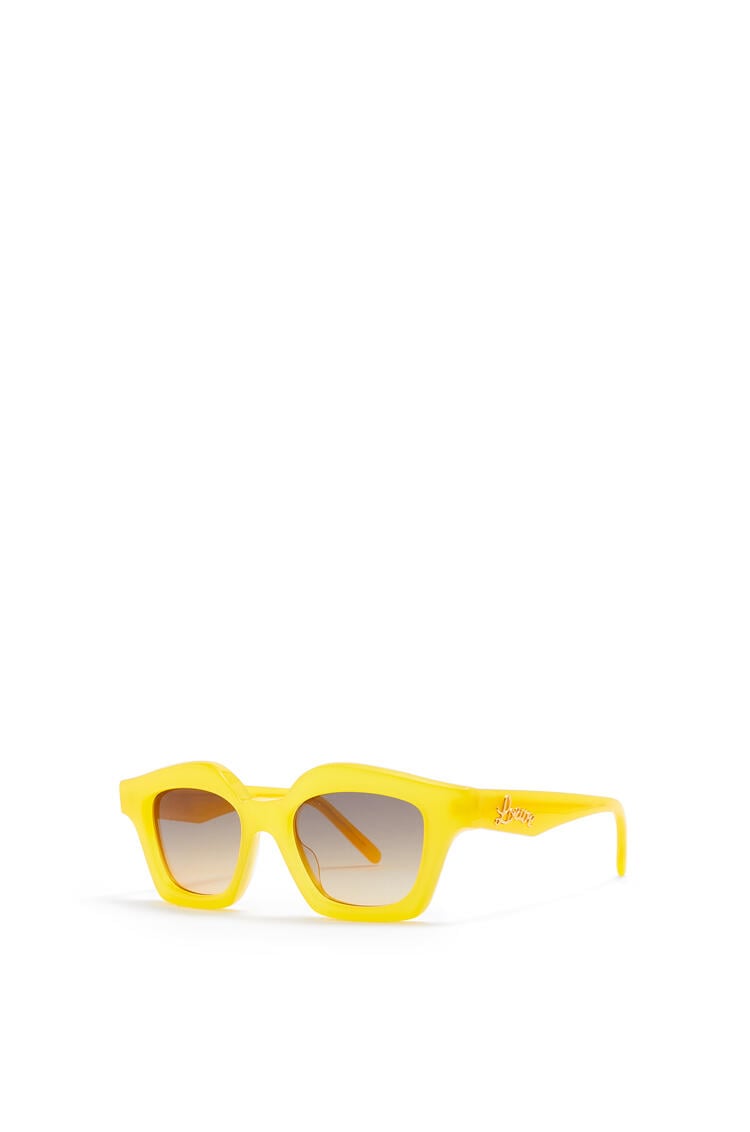 LOEWE Gafas de sol en acetato Amarillo