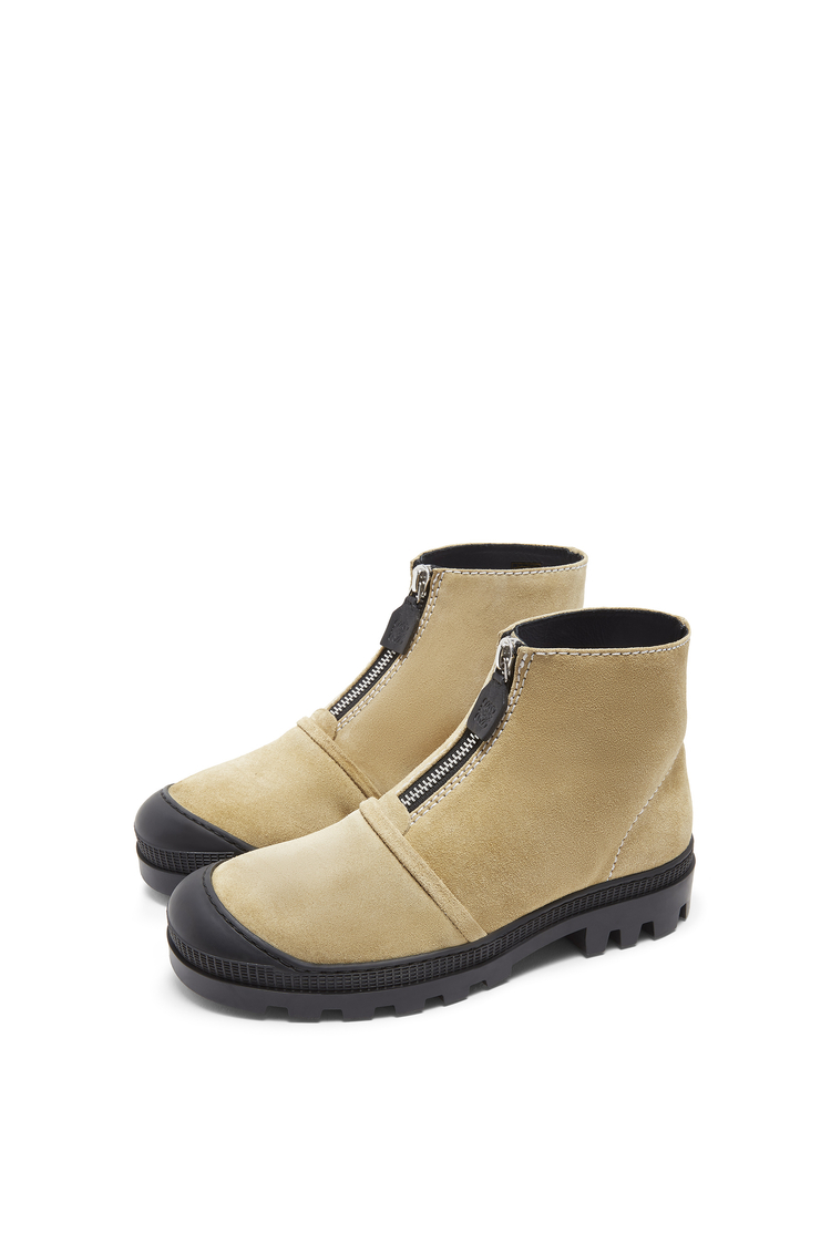 LOEWE ZIP BOOT Gold