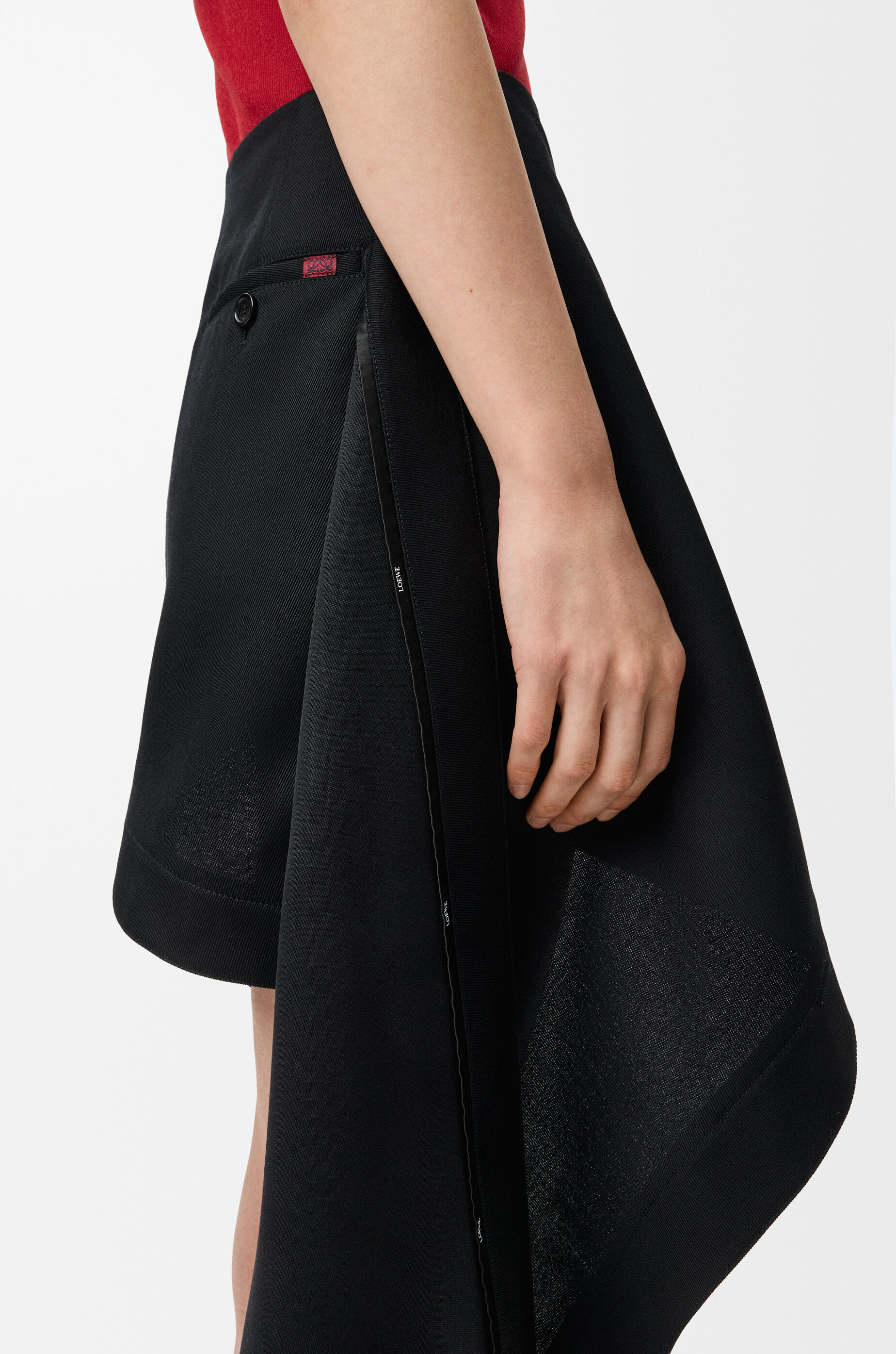 スカート（ウール） ブラック - LOEWE Japan official website