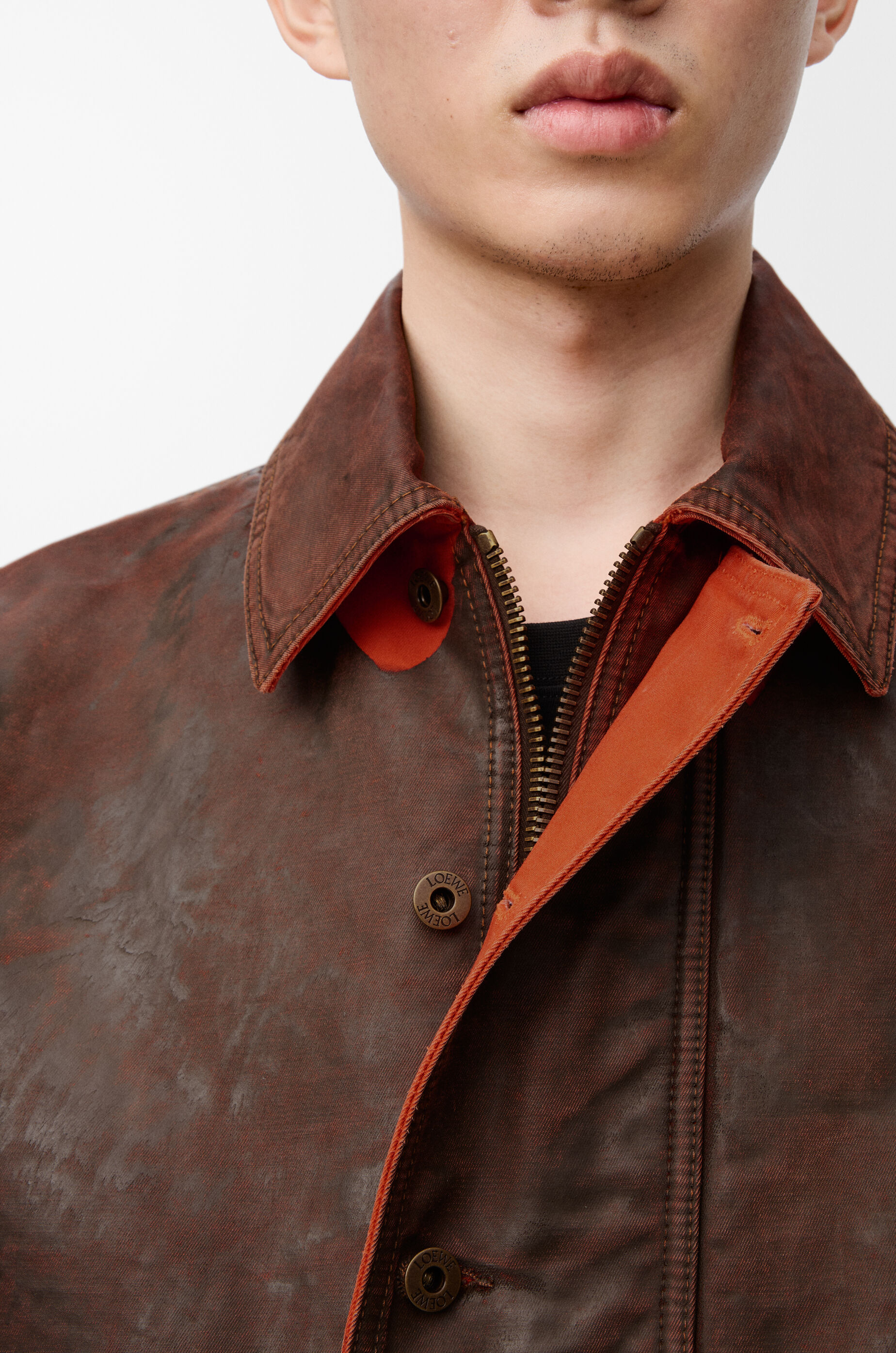 ジャケット（コットン） オレンジ - LOEWE