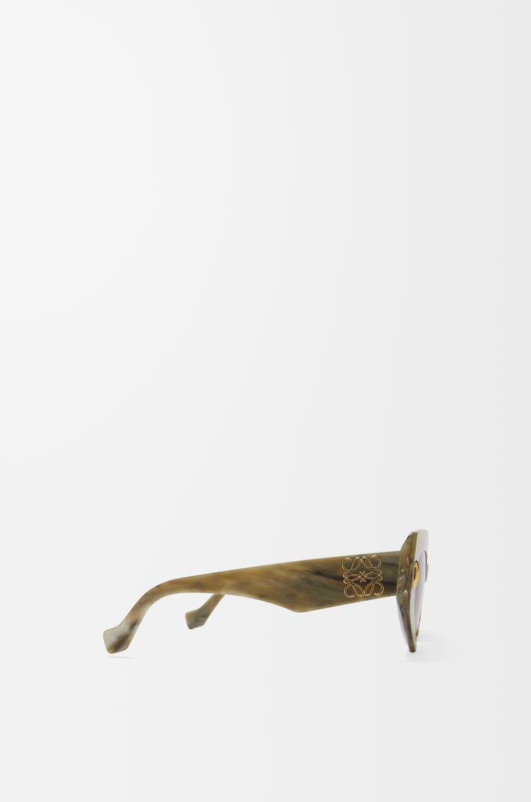 LOEWE Lunettes de soleil Butterfly Screen Marbre Vert Pâle