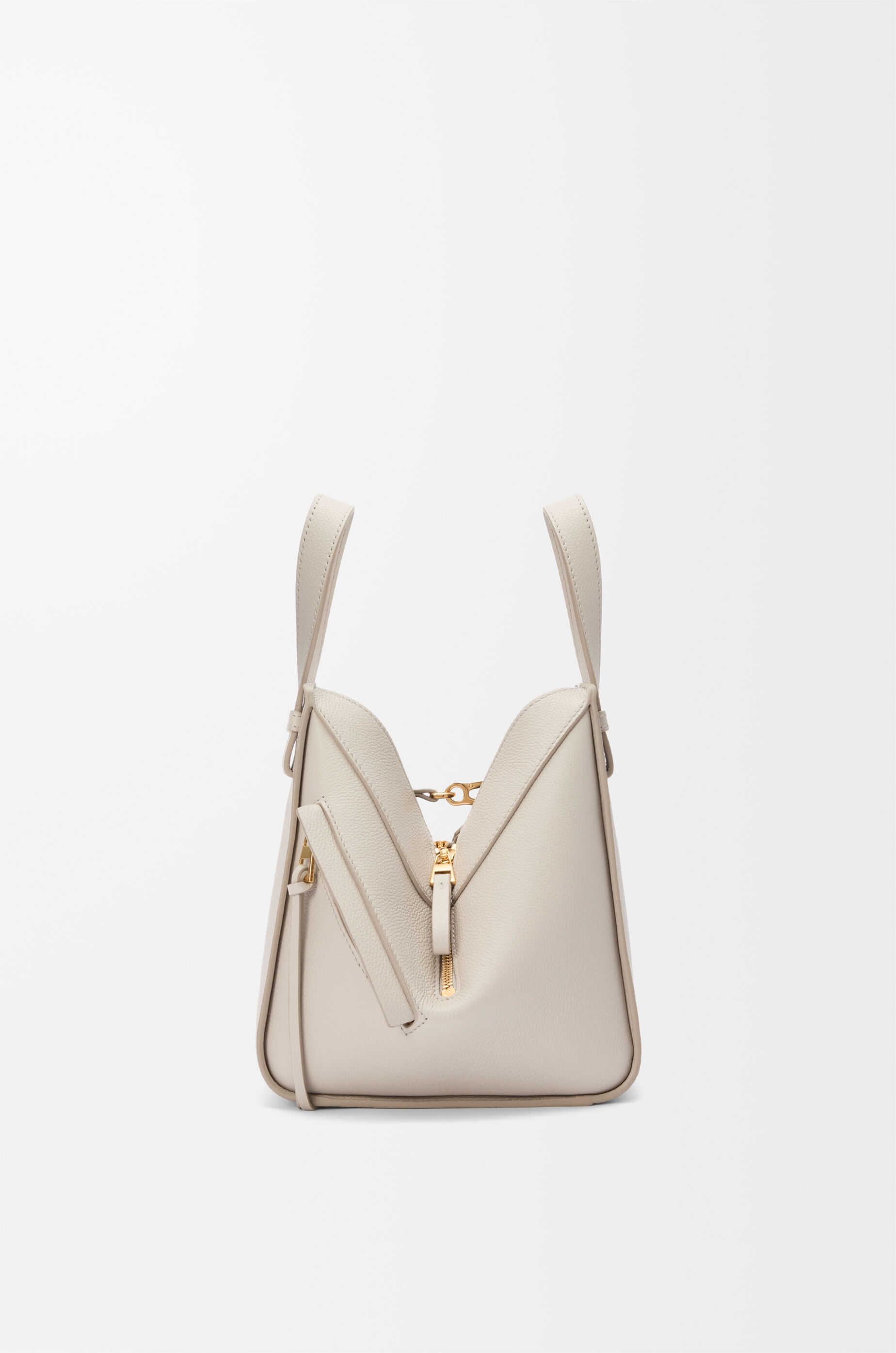 LOEWE☆ハンモックバッグコンパクトソフトグレインカーフwhite ハンモックバッグ コンパクト（ソフトグレインカーフ） ホワイト