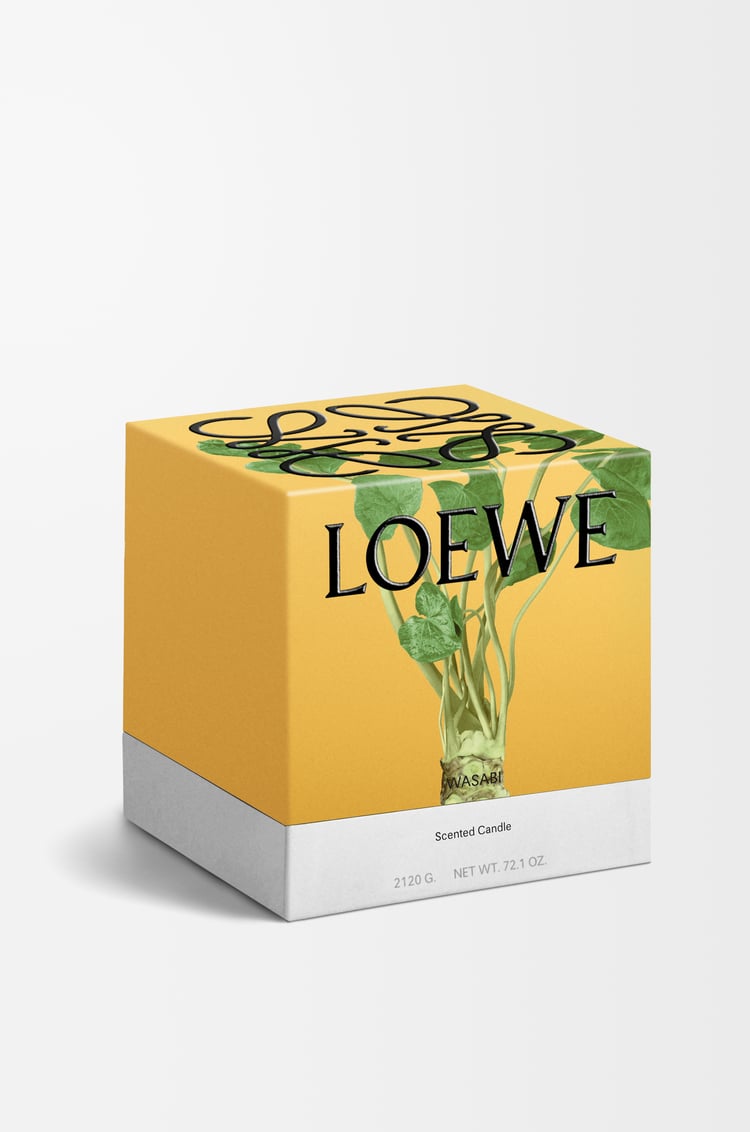 LOEWE Large Wasabi candle Yellow