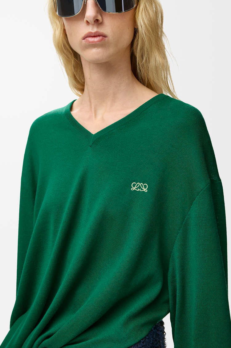 LOEWE Sweater in wool Green