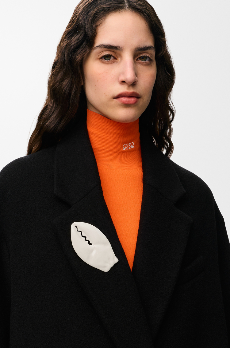 LOEWE Broche Claw Blanco Roto