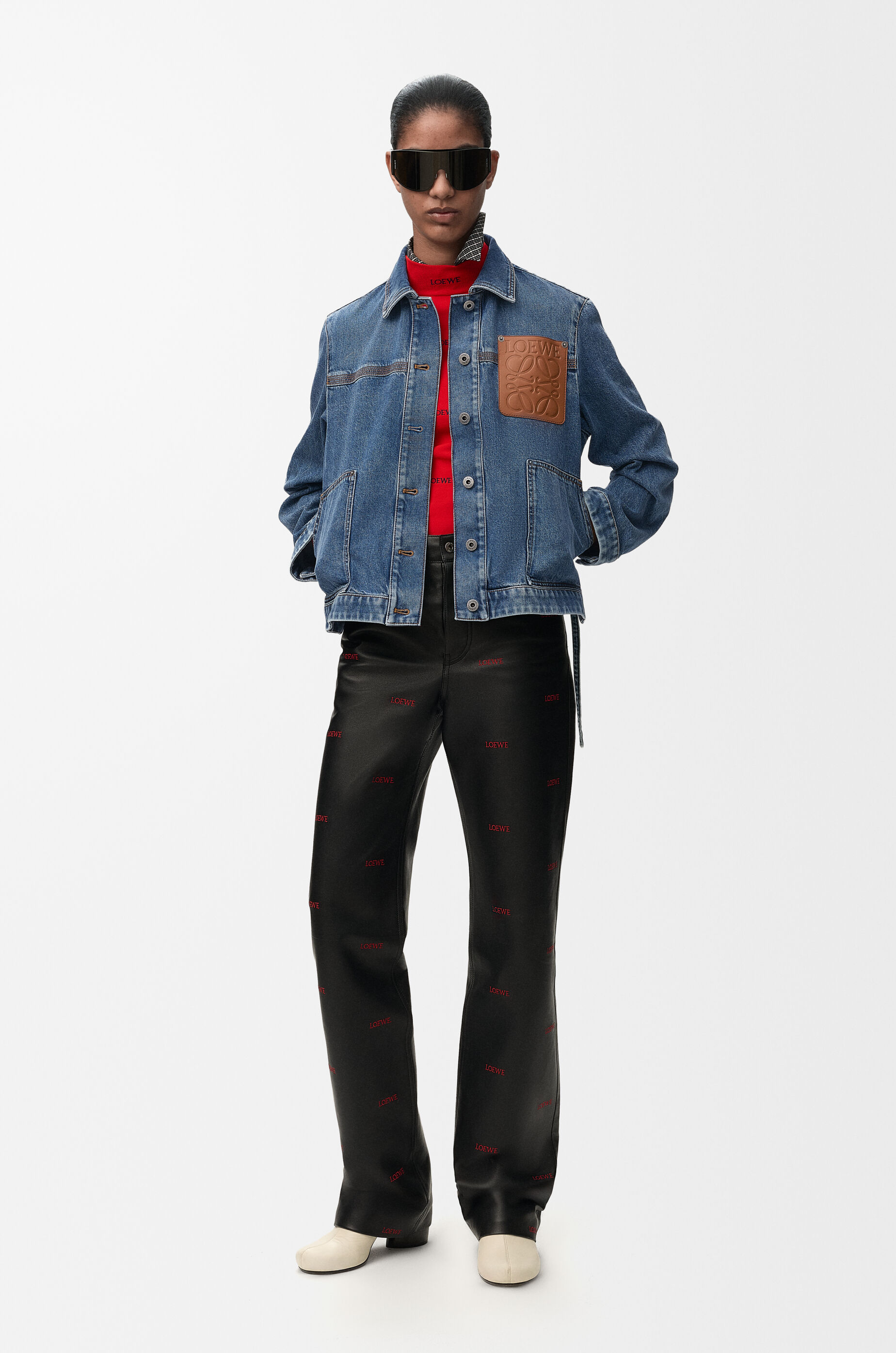 Workwear jacket in denim Blue - LOEWE APAC official website