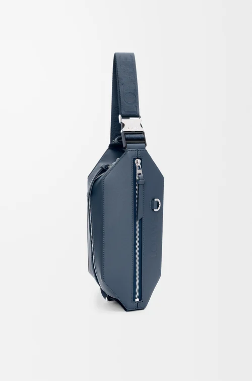 LOEWE Convertible sling in classic calfskin Indigo Dye