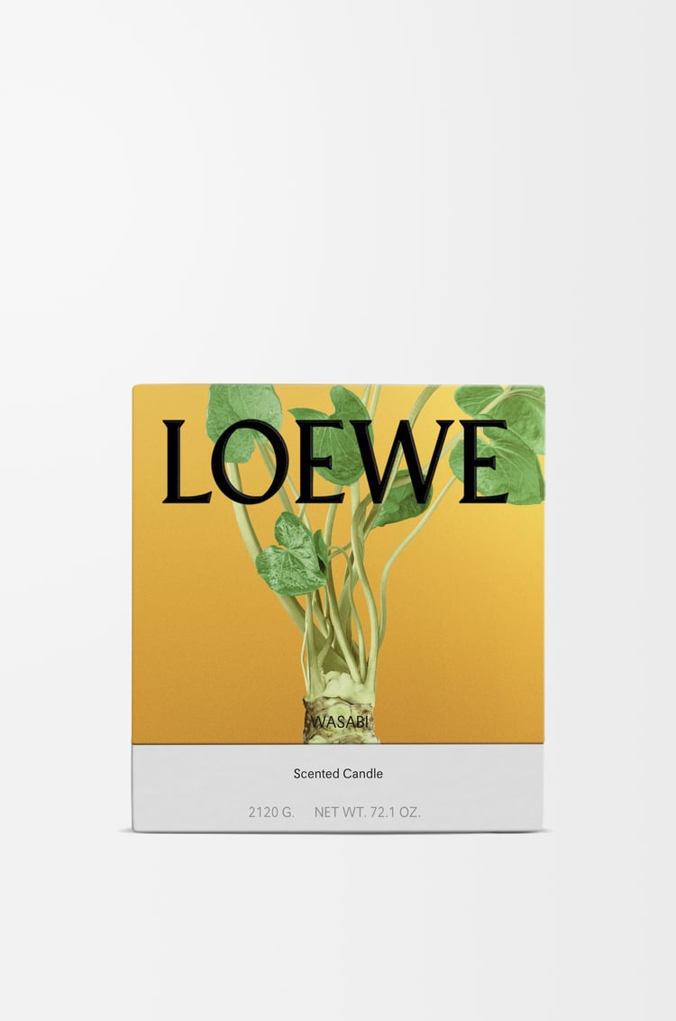 LOEWE Large Wasabi candle Yellow