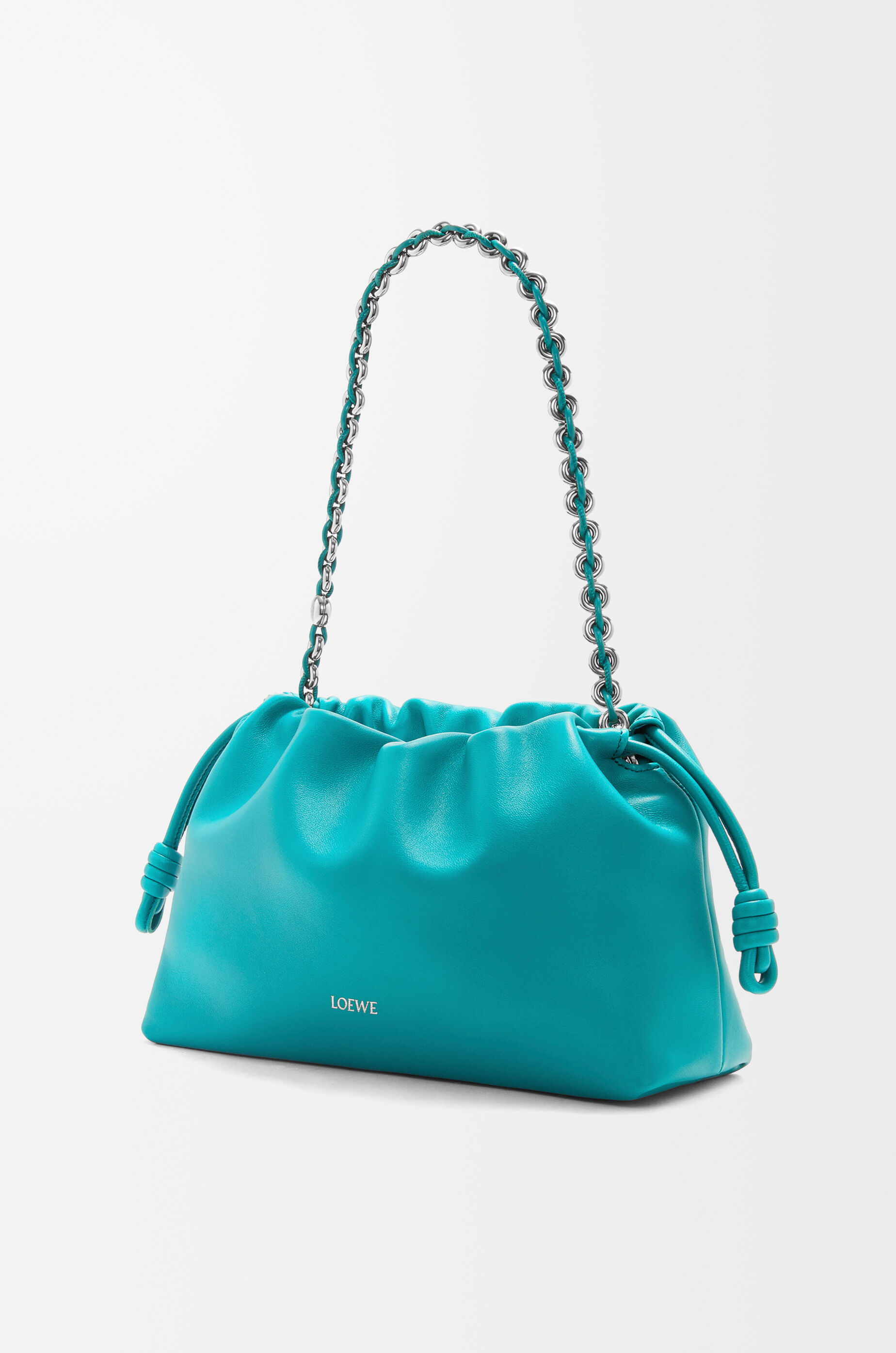 ショルダーバッグ・ポシェット LOEWE MEDIUM FLAMENCO BAG IN SOFT LAMBSKIN NAPPA Medium Flamenco purse in mellow nappa lambskin Red - LOEWE