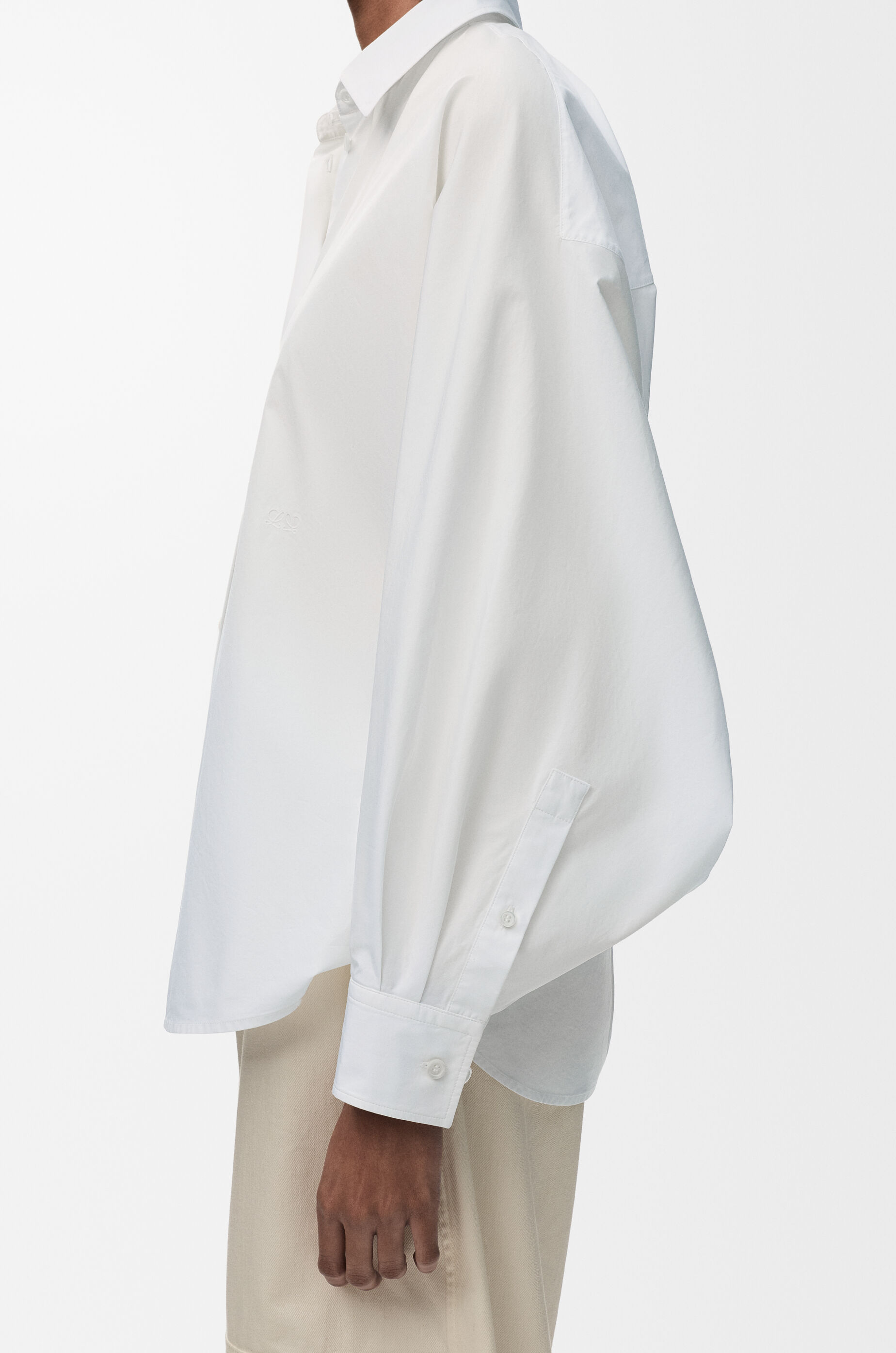Shirt in cotton White - LOEWE USA Official Website
