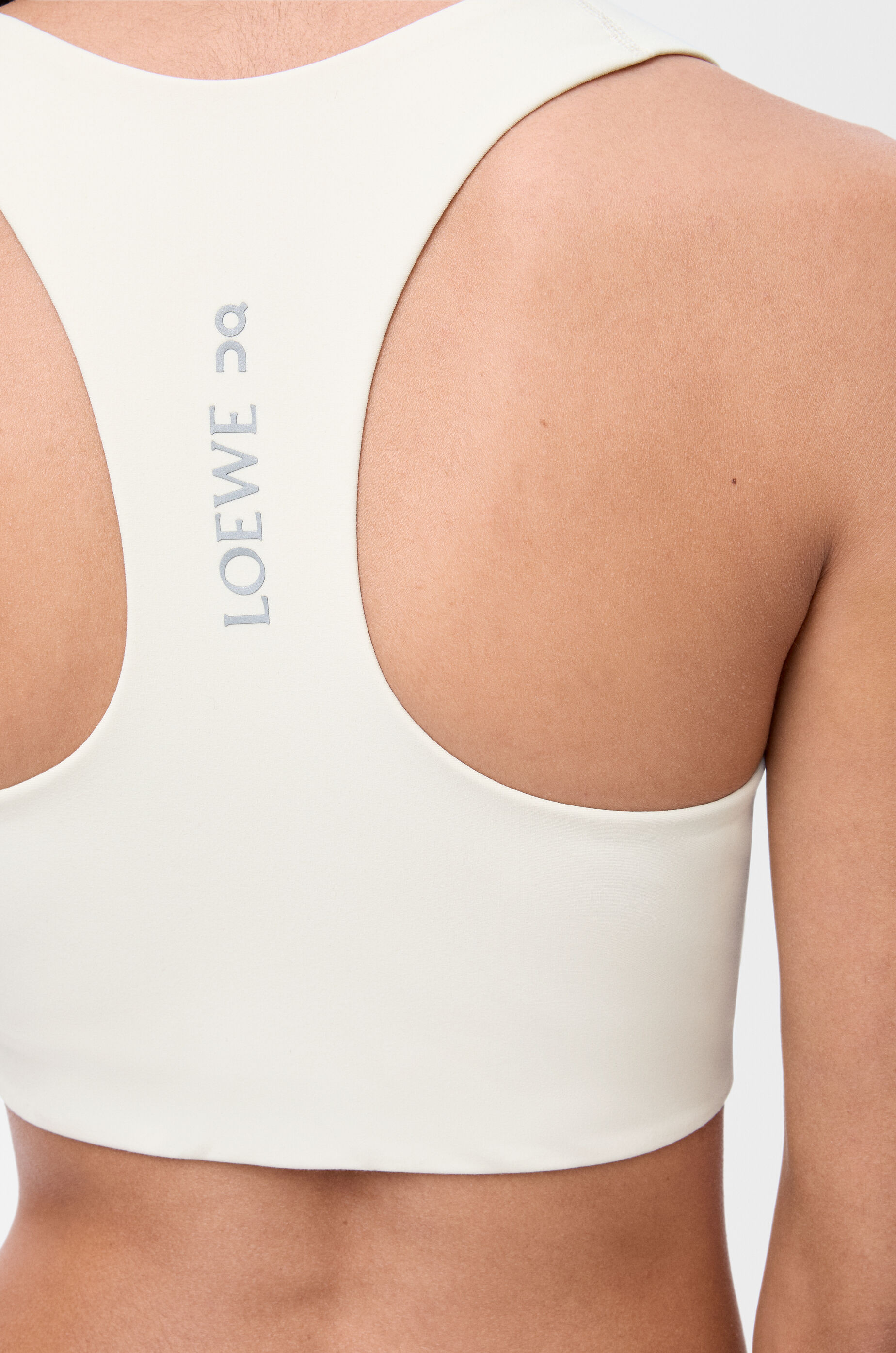 LOEWE×On*周りと差が付く*テクニカルジャージのソフトブラ Soft bra in technical jersey Beige - LOEWE