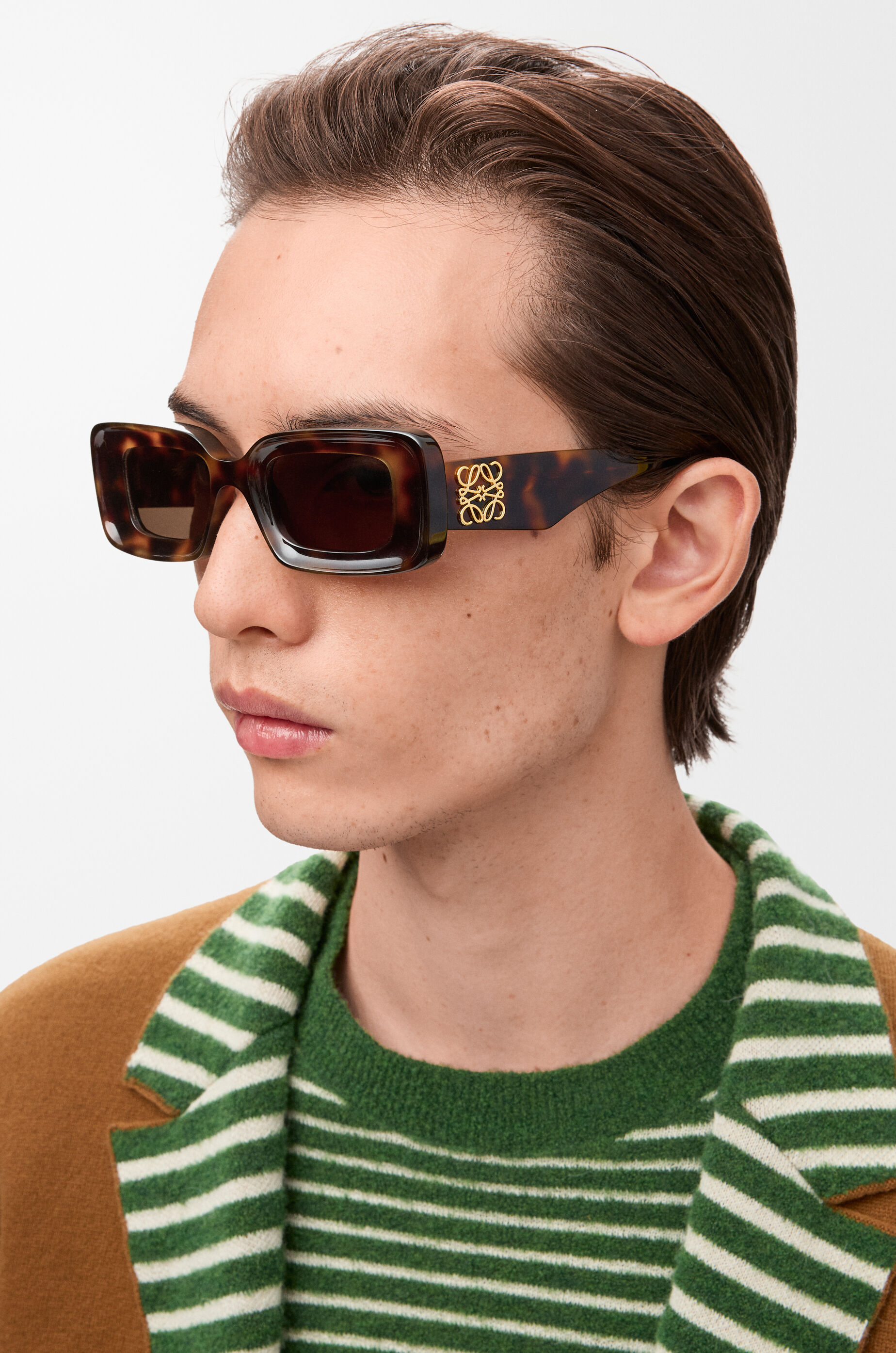 Rectangular sunglasses Brown - LOEWE