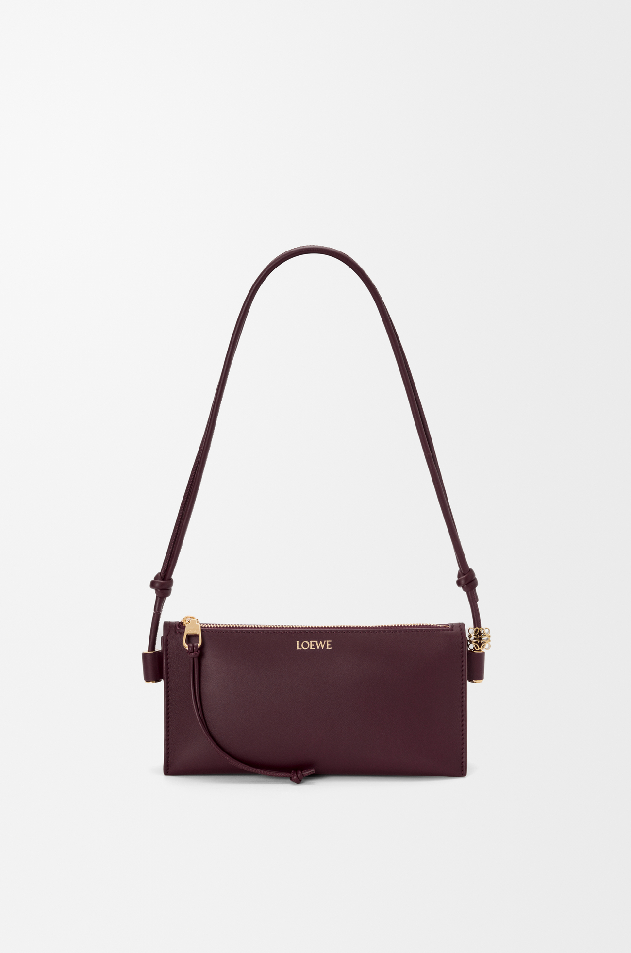 LOEWE Pouch Joya en piel napa de ternera Burdeos Oscuro
