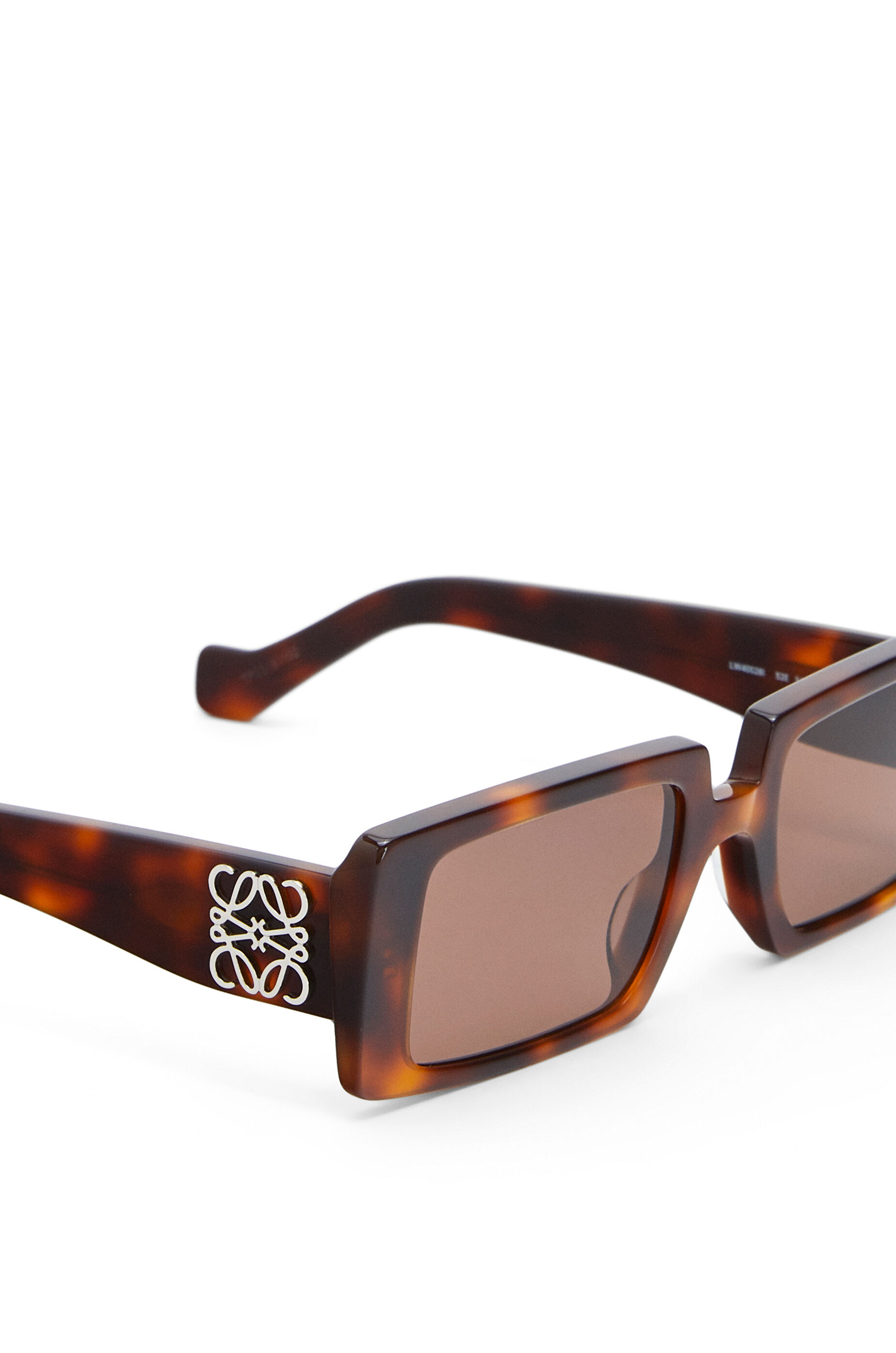 ANAGRAM RECTANGULAR SUNGLASSES Havana/Brown LOEWE