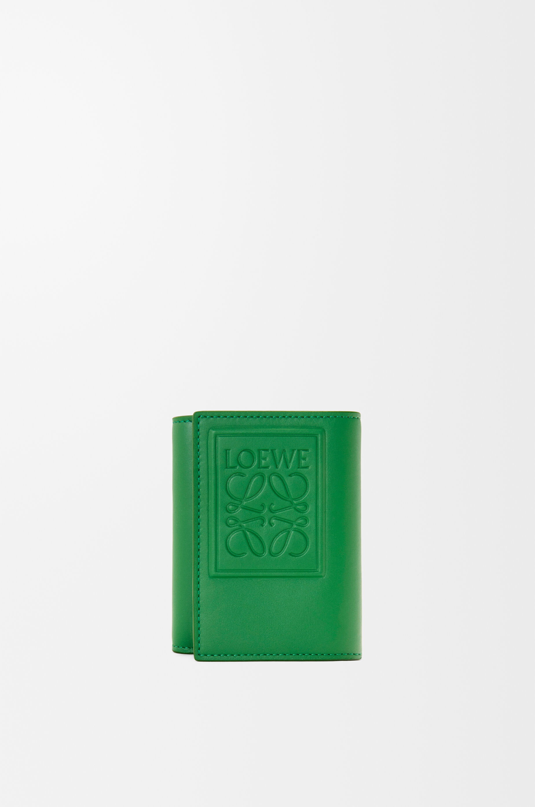 トライフォールド ウォレット（サテンカーフ） トロピカルグリーン - LOEWE