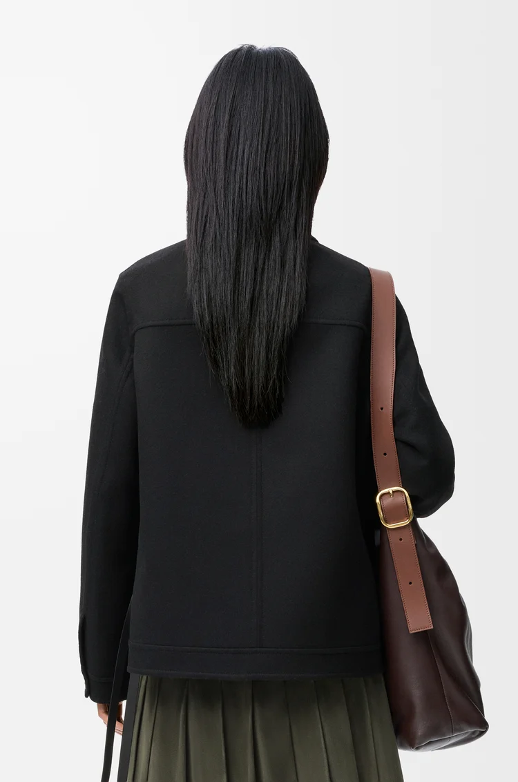 LOEWE ワークウェア ジャケット（ウール&カシミヤ） ブラック