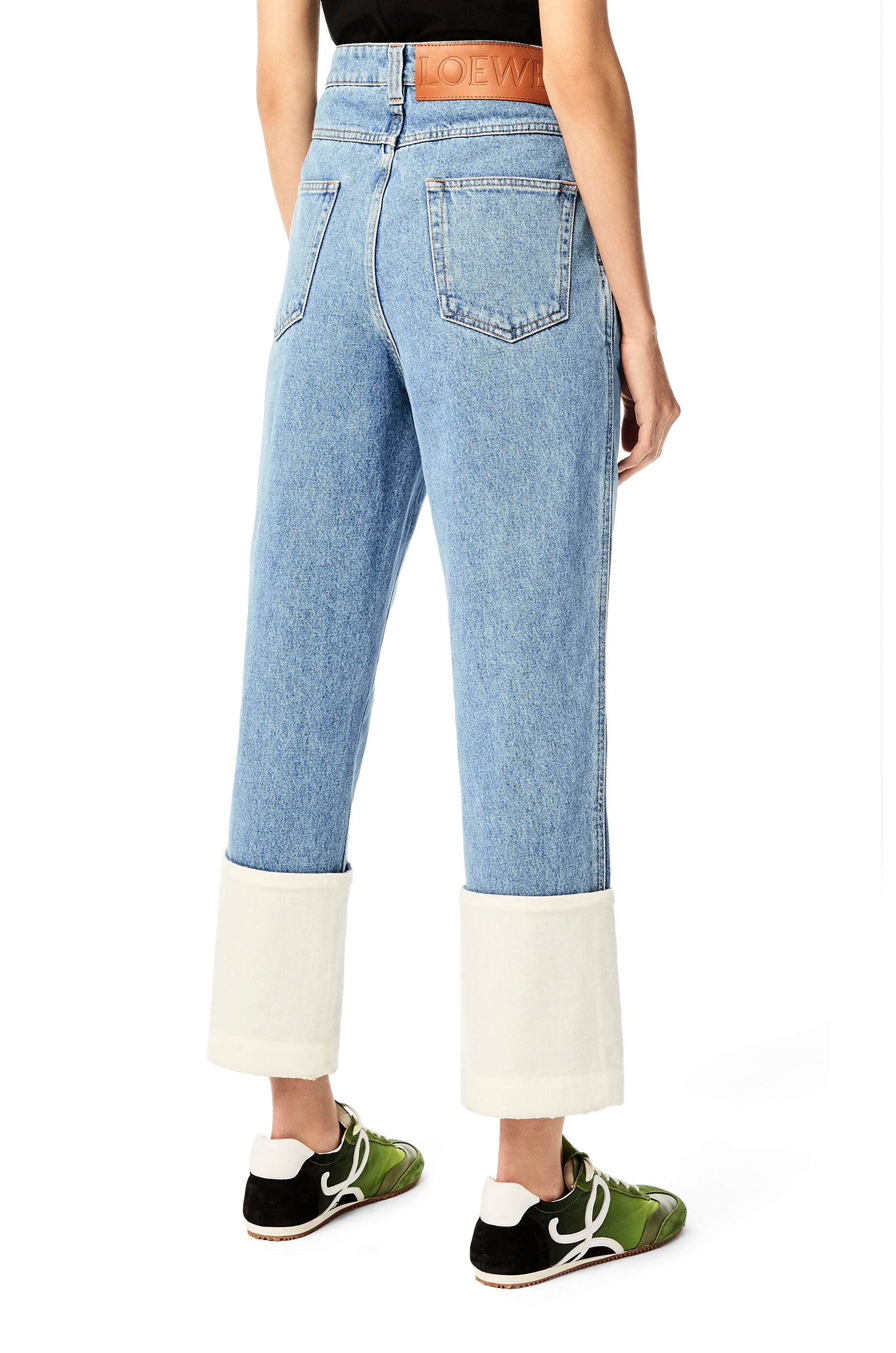 Fisherman stonewash jeans in cotton Indigo LOEWE