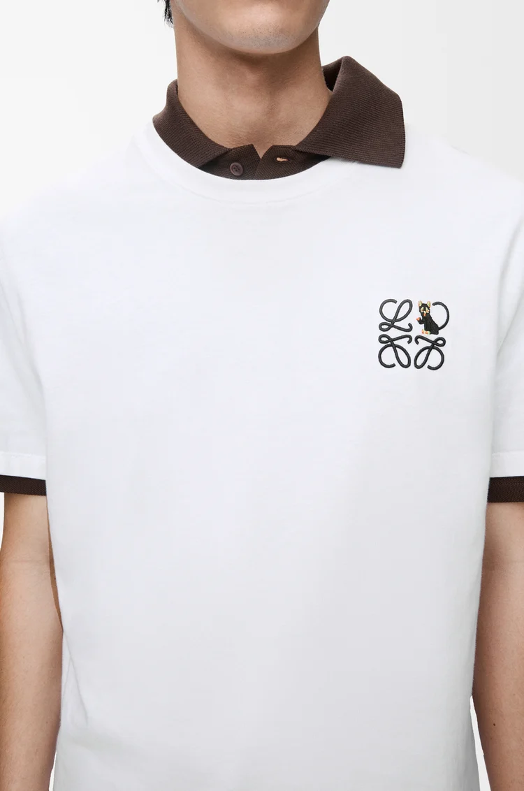 LOEWE Relaxed fit T-shirt in cotton White