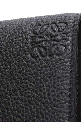 LOEWE Business cardholder in soft grained calfskin Black plp_rd