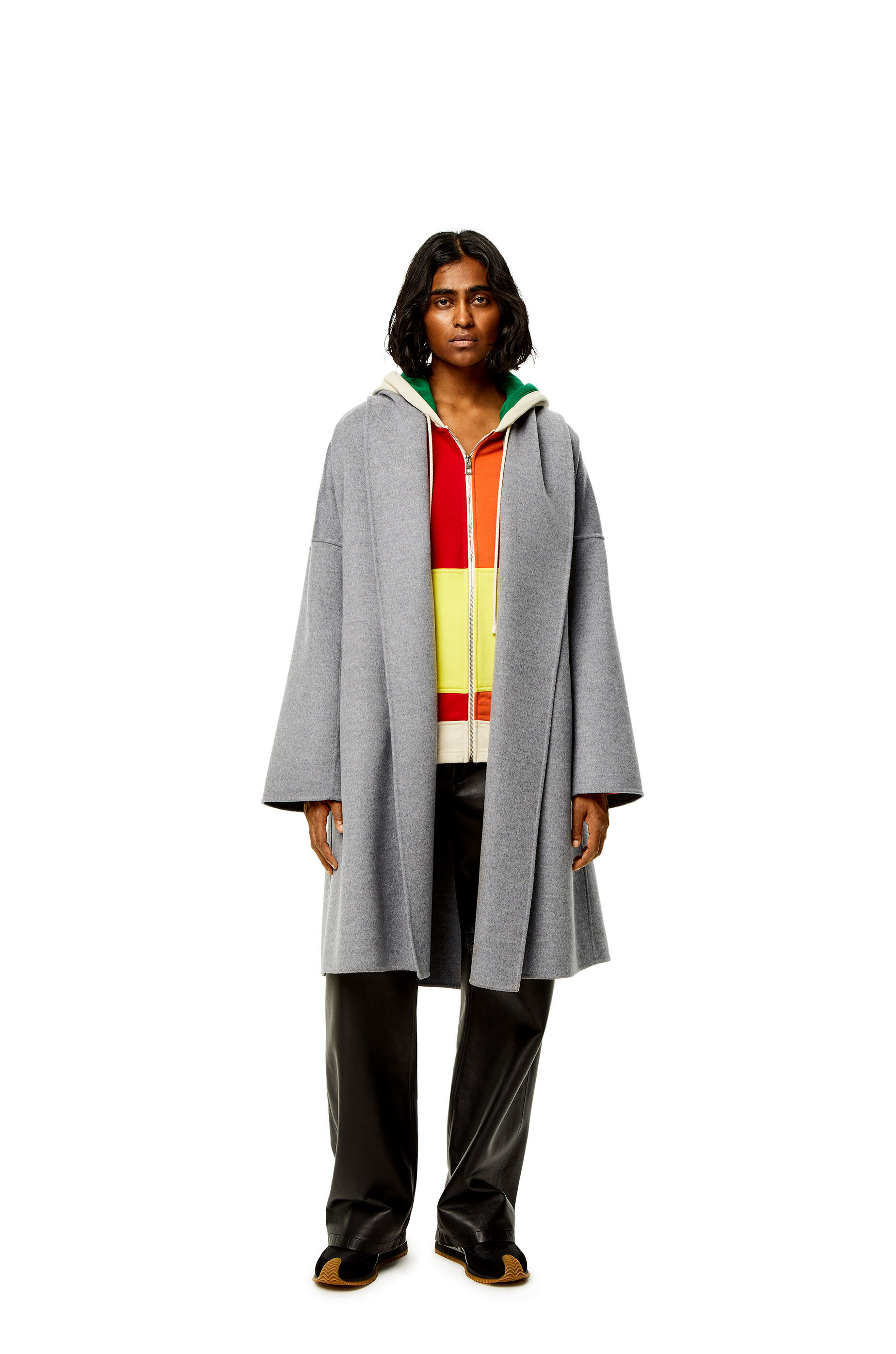 loewe oversized ribbon coat