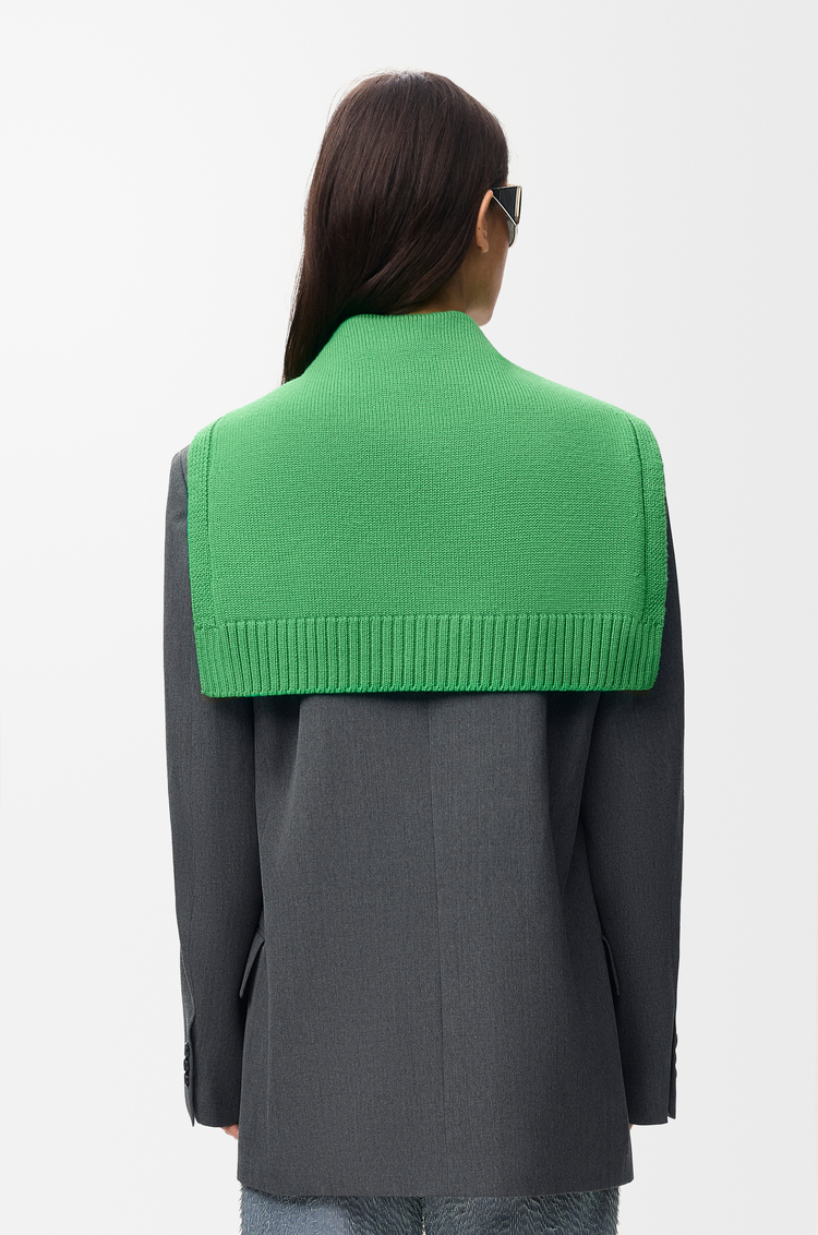 LOEWE Veste en laine Charbon Chiné