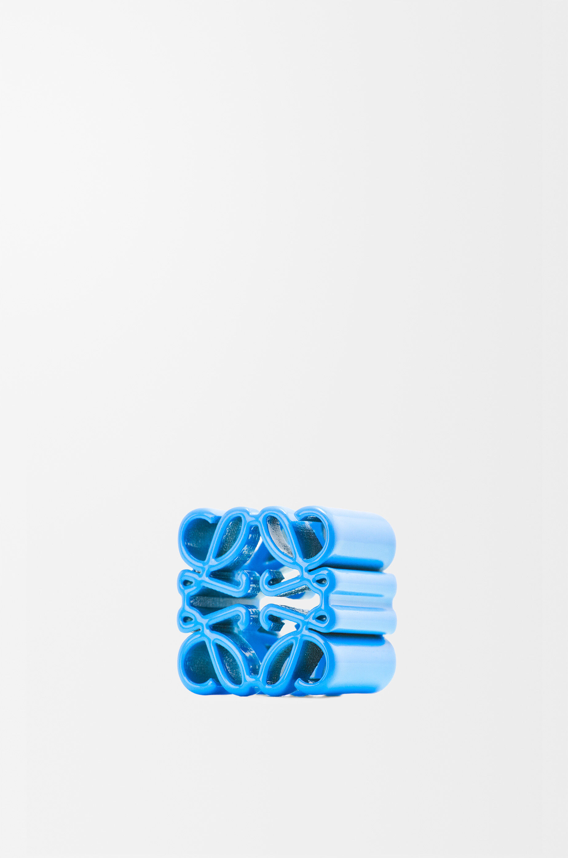 ハ*ー様 LOEWE ロエベ 　アナグラムダイス　ネイビー系　レザー　チャーム ハ*ー様 LOEWE ロエベ アナグラムダイス ネイビー系 レザー