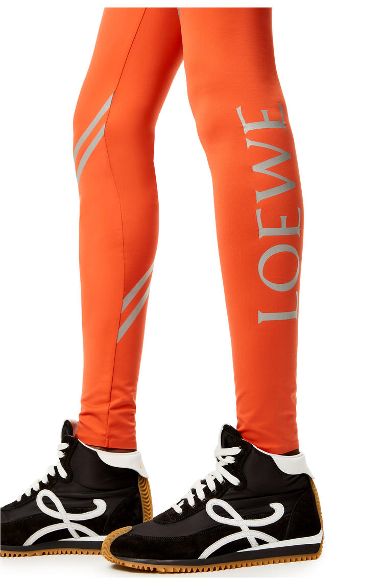 LOEWE LOEWE leggings in polyamide Bright Orange pdp_rd