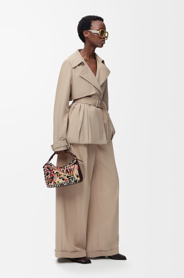 LOEWE Hose aus Baumwolle Beige