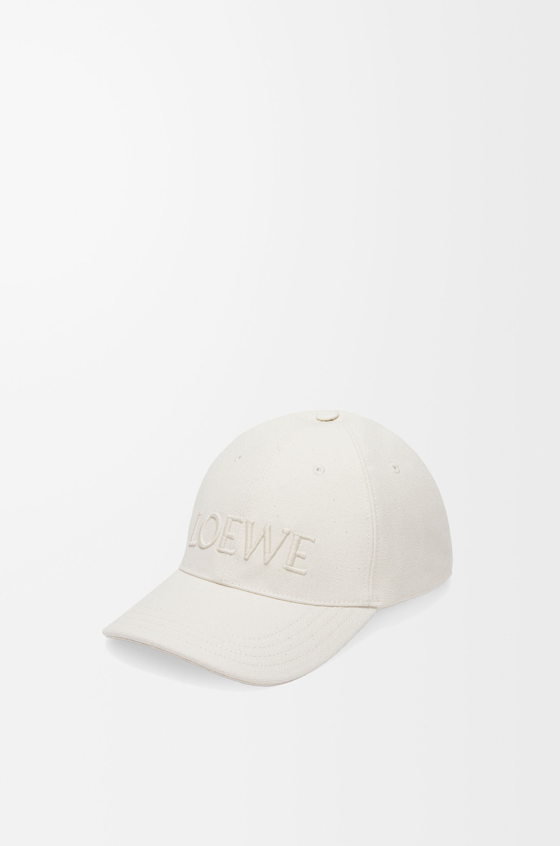 キャップ（キャンバス） ソフトホワイト - LOEWE