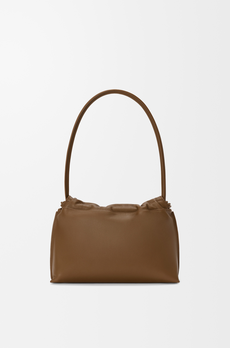 LOEWE Small Flamenco Flap bag in nappa calfskin Bronze
