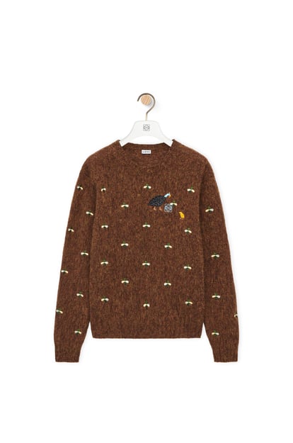 LOEWE Sweater in wool Cinnamon