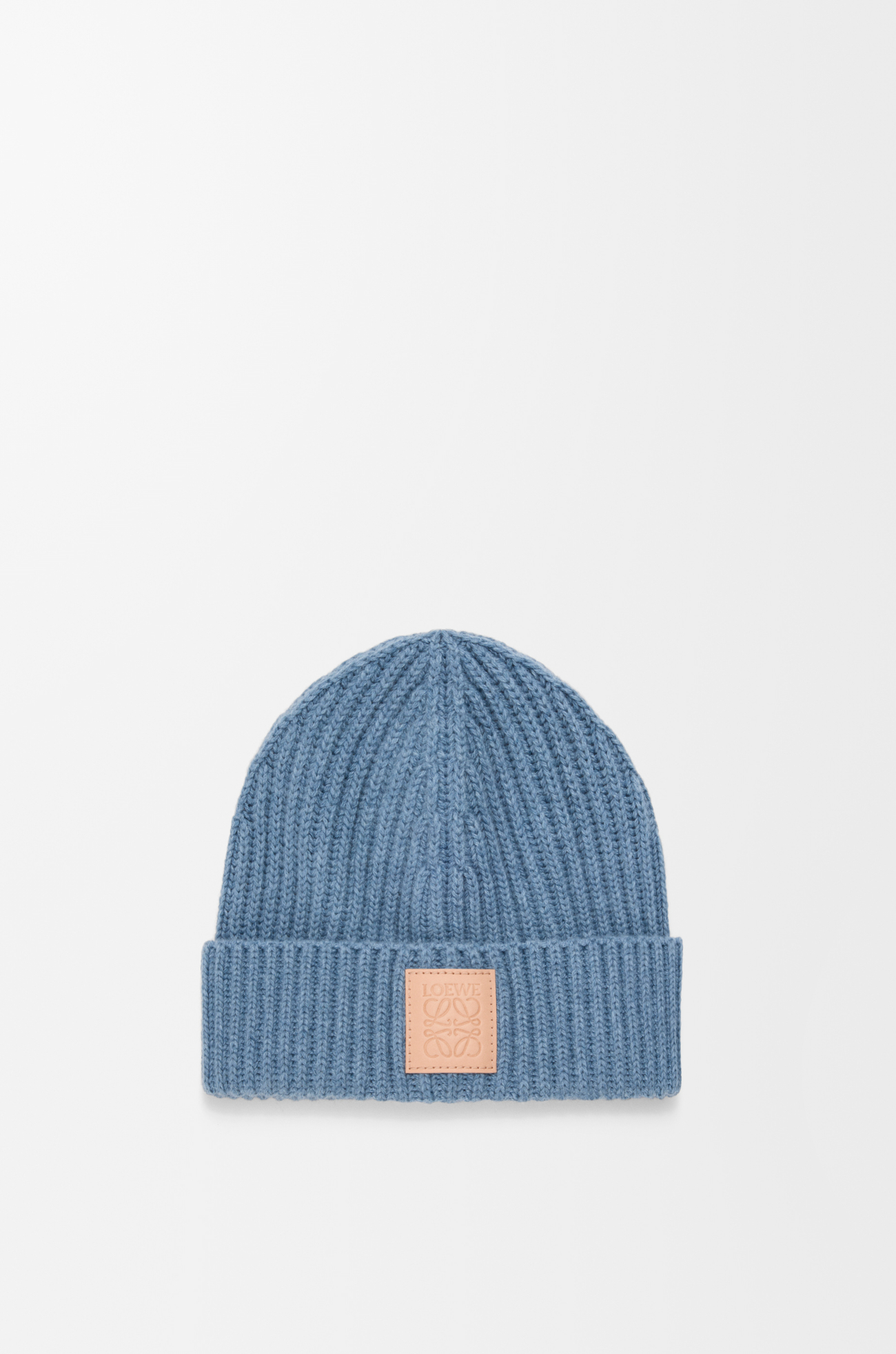 LOEWE Beanie in cashmere Denim Blue