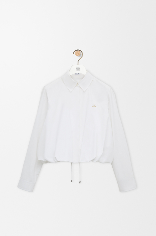 LOEWE Camisa en algodón Blanco