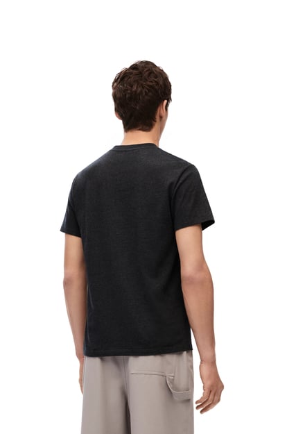 LOEWE Regular fit T-shirt in cotton Anthracite plp_rd